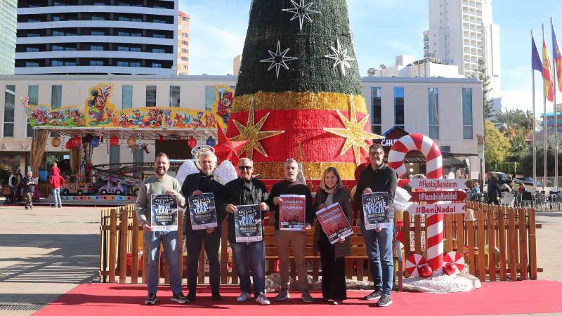 Benidorm recibirá el nuevo año con una gran fiesta en la playa de Levante